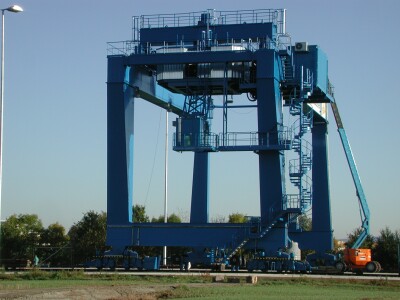 KLV Umschlaganlage im GVZ Kassel